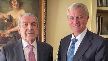 Eduardo Frei junto a José Antonio Kast - Captura de video