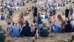 VIDEO| Mujer puso en su lugar a hombre que tocó sus pechos en fiesta de año nuevo en Nueva Zelanda