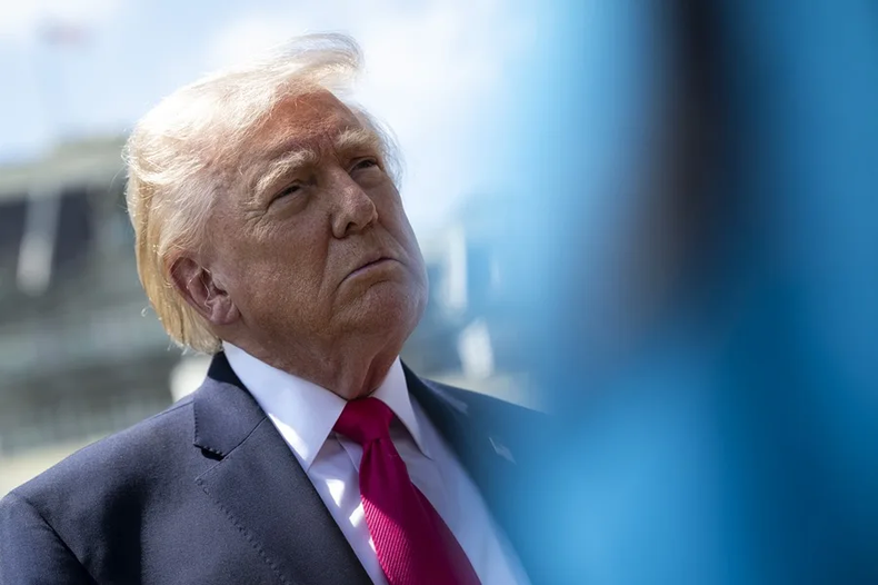 El presidente de los Estados Unidos, Donald Trump - Agencia EFE