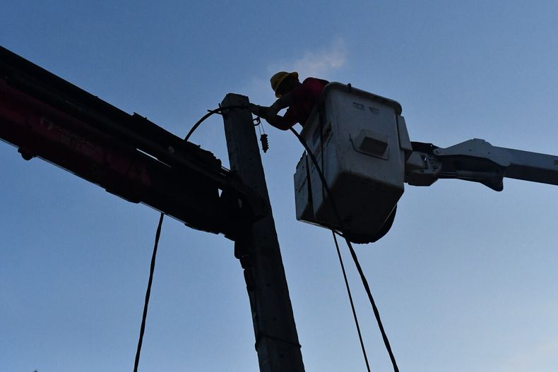 Cortes de luz en Santiago - Agencia Uno