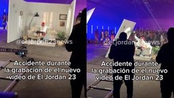 VIDEO| Cantante urbano El Jordan 23 sufre accidente mientras grababa un video musical