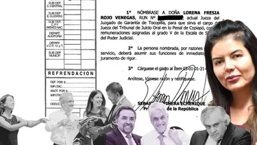 Los vínculos de la jueza Lorena Rojo Venegas con RN, que verá la causa contra el ex intendente de Atacama Francisco Sánchez (RN)
