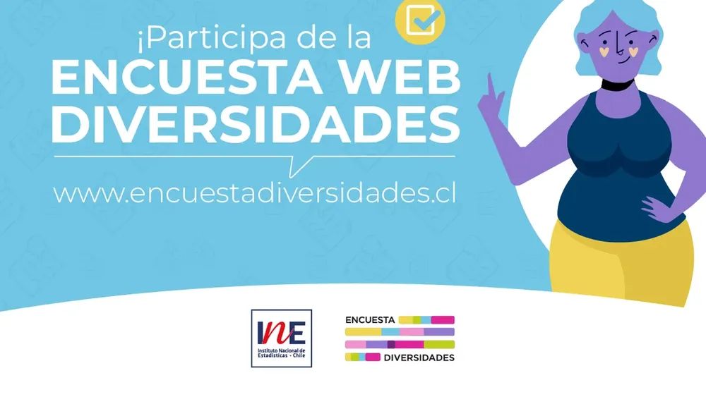 INE continúa hasta septiembre aplicando la Encuesta Web Diversidades