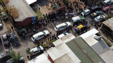 Funeral de adolescentes fallecidos en intento de portonazo demandó gran operativo de seguridad