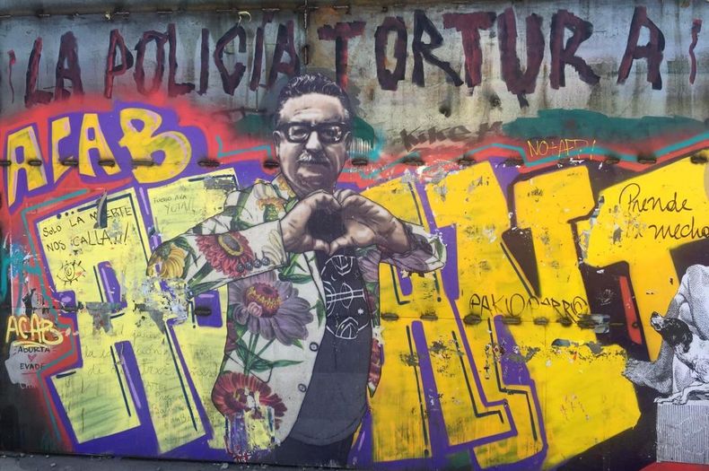 chile protests demonstrations riots santiago graffiti vandalism political propaganda protestas arte callejero graffiti street art buenosairesstreetart.com_.jpg