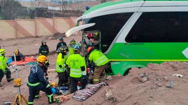 Rescate de conductor tras nuevo accidente en minería chilena