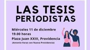 Periodistas y comunicadoras feministas preparan nueva y multitudinaria intervención de Lastesis