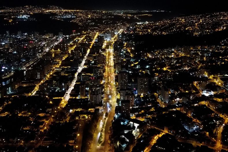 Contaminación lumínica en el mundo - Agencia Uno