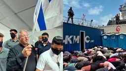 Ministro de Israel tortura a detenidos - Captura de video Ministro de Israel tortura a detenidos - Captura de video