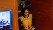 La exministra de la Corte Suprema, Ángela Vivanco, ingresa en calidad de imputada en el Séptimo juzgado de Garantía de Santiago - Agencia Uno