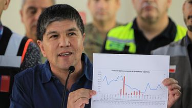Monsalve e intencionalidad de incendios: “Las certezas las dan las investigaciones”
