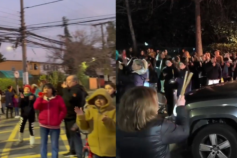 ahora vecinos de conchali, vitacura y lampa protestan tras casi seis dias sin suministro electrico.png