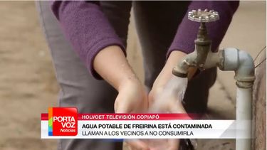 8 litros de petróleo fueron vertidos por error a las tuberías de agua potable de Freirina
