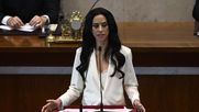 Paulina Nuñez presidenta del senado, durante la presentación de la Cuenta Pública del Congreso Nacional - Agencia Uno