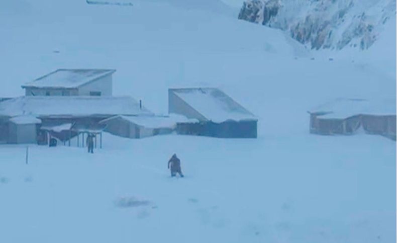 Además, el rescate en el Cajón del Maipo fue peligroso - Captura de video