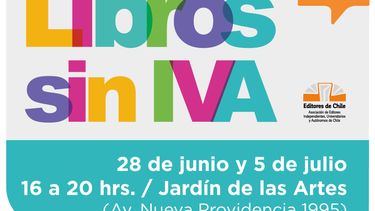 Editores de Chile recuerda la importancia de un impuesto diferenciado para el libro, en feria 4 horas sin IVA
