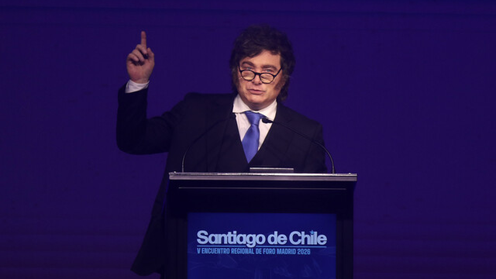 Presidente de Argentina Javier Milei. Créditos: Agencia Uno.