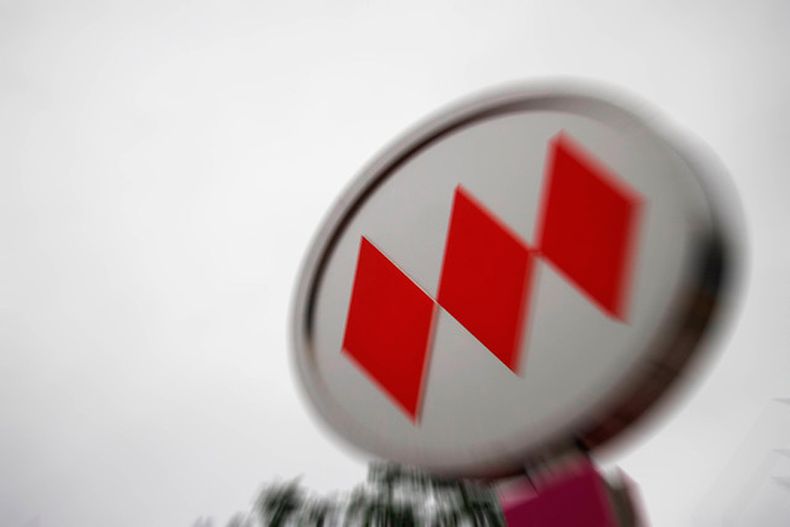 Logo oficial del Metro de Santiago - Agencia Uno