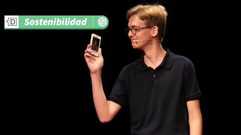 Hecho con materiales reciclables: Adolescente francés de 16 años inventó un celular que cuesta 30 dólares