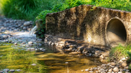 Contraloría instruye sumario por vertimiento de aguas servidas en estero La Culebra en Palena. Créditos: CGR.&nbsp;