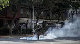 FOTOS| A nueve días de la multiplicación de la lucha social en el centro de Santiago
