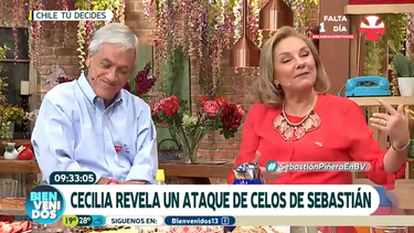 VIDEO| La única duda que tenía era a quién iba a matar primero: La broma de Piñera tras ataque de celos por Cecilia Morel