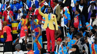 Lumumba Vea apareció en el partido entre Congo y Colombia por el Mundial 2026 - Captura de video